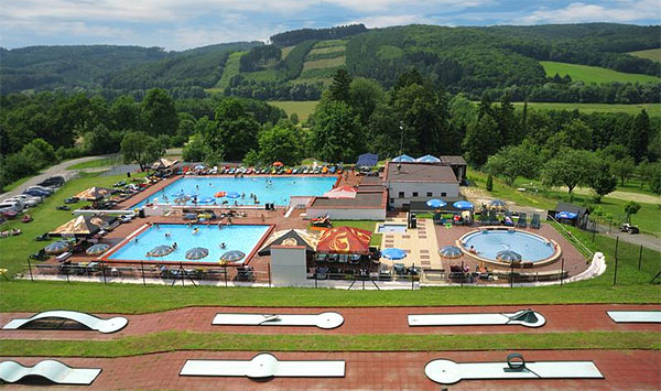 Lázně Zlín, 1 km